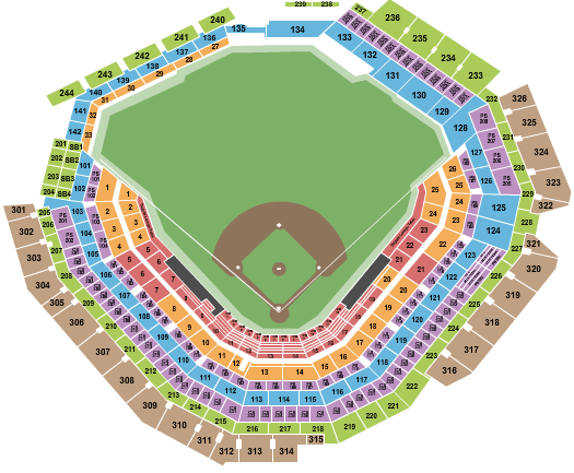 Globe Life Field Seating Chart