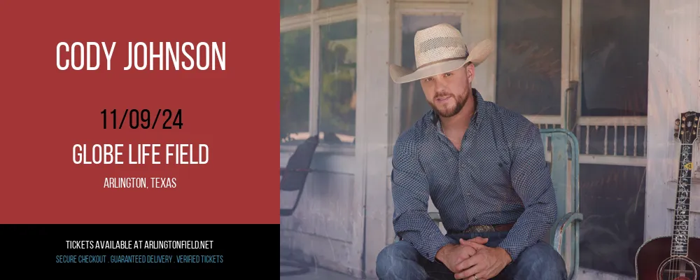 Cody Johnson at Globe Life Field