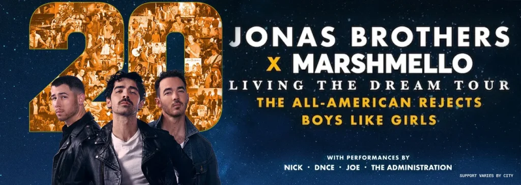 Jonas Brothers at Globe Life Field