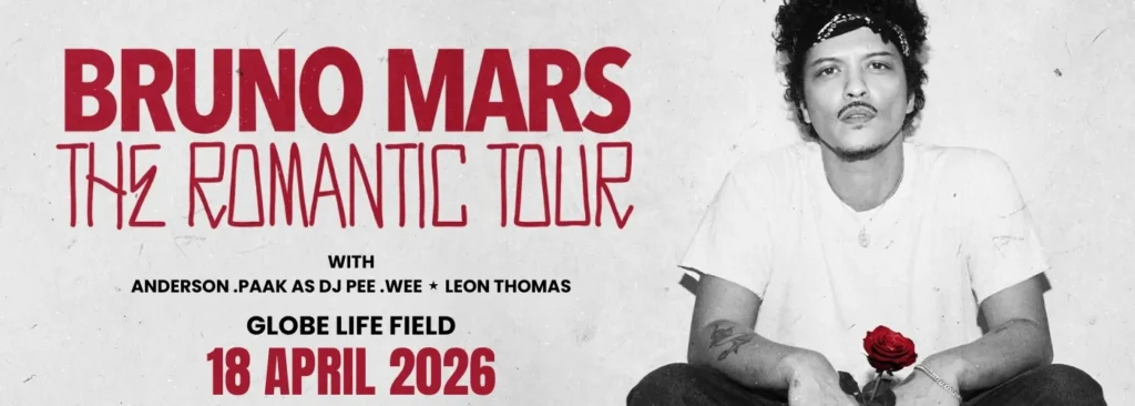 Bruno Mars at Globe Life Field